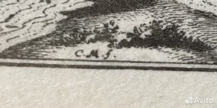 Гравюра 1600-х годов