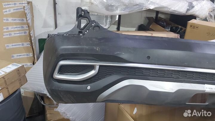 Задний бампер kia seltos