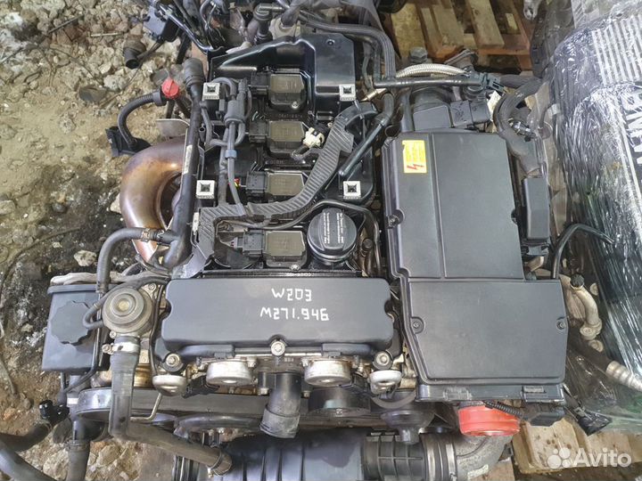 Двигатель M271.946 Mercedes W203 V-1.8
