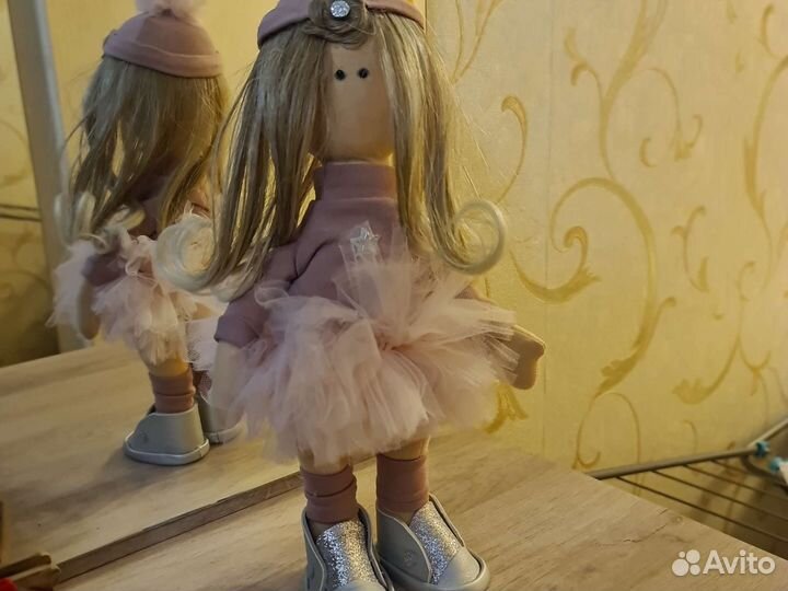 Тряпичная кукла ручной работы