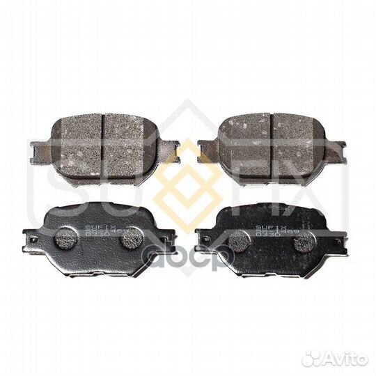 Дисковые тормозные колодки перед прав/лев S