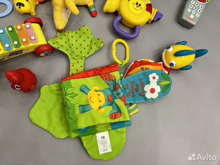 Развивающие детские игрушки пакетом