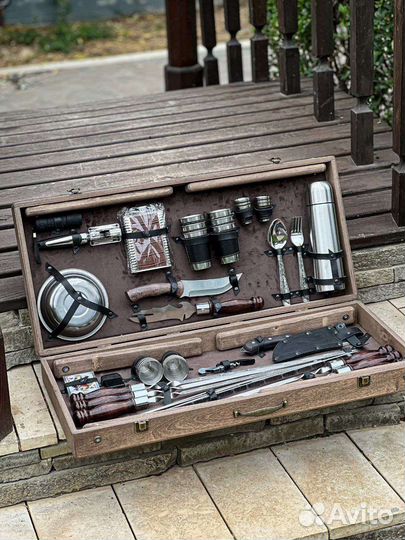 Шашлычный набор столик