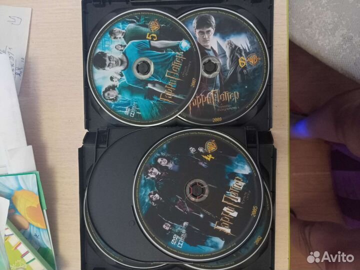 Коллекция Гарри Поттер 6 DVD