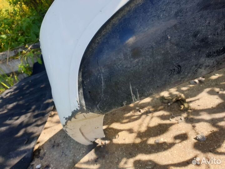 Юбка заднего бампера volkswagen polo