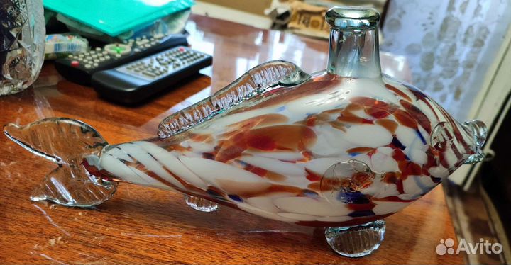 Графин в виде рыбы СССР