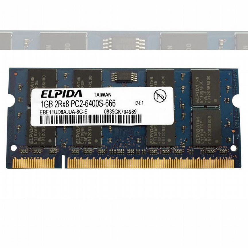 [EBE11UD8AJUA-8G-E] Оперативная Память Elpida 1gb Ebe11ud8ajua-8g-E