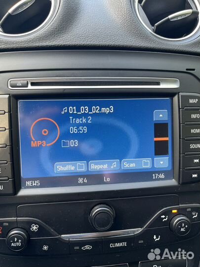 Магнитола - Ford mondeo 4 BlauPunkt