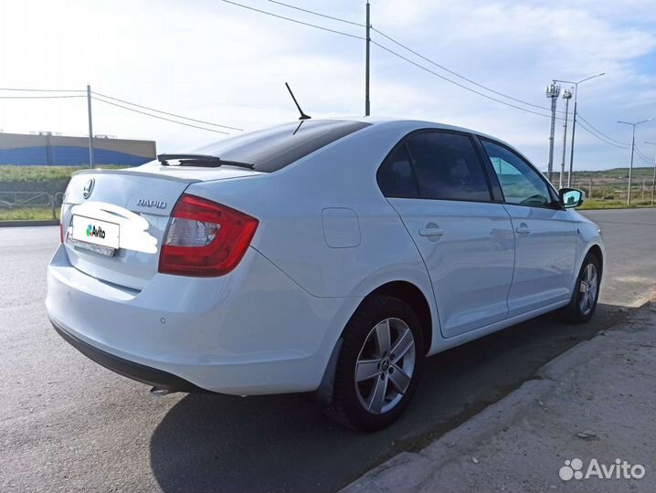 Skoda Rapid 1.4 AMT, 2016, 95 237 км