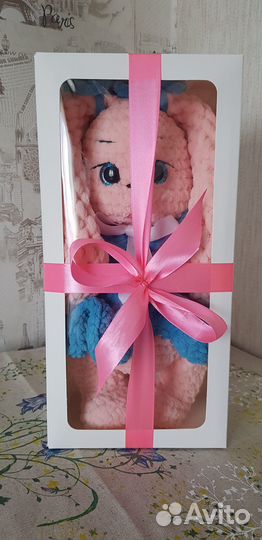 Игрушки из плюшевой пряжи