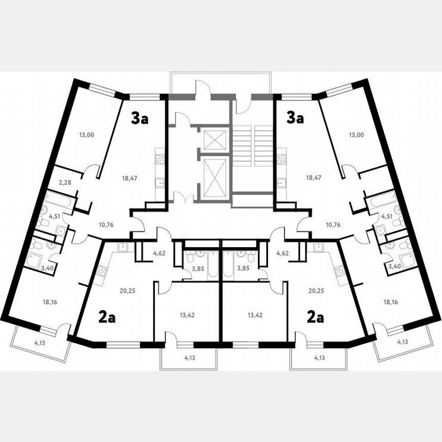 1-к. квартира, 39,6 м², 10/17 эт.