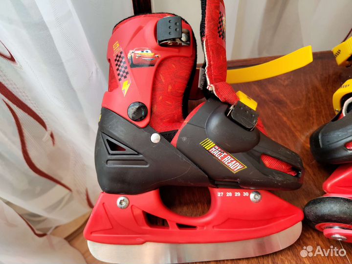 Роликовые коньки детские раздвижные