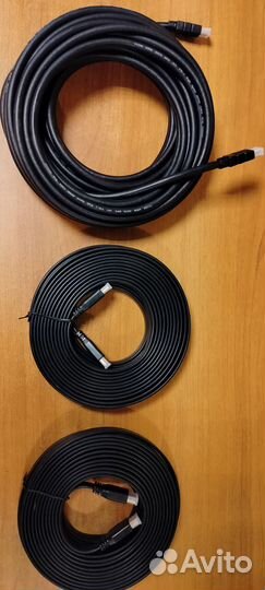 Кабель hdmi 10 и 15m, vcom