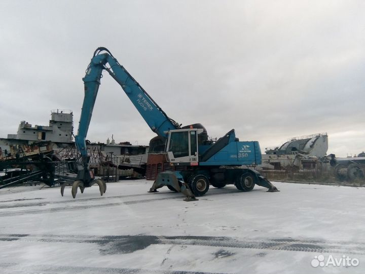 Грейферный погрузчик (перегружатель) FUCHS MHL 350, 2011