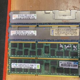 Оперативная память ddr3 4 плашки по 4гб