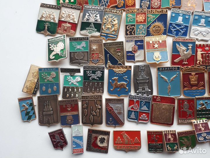 Значки города геральдика. Старые города.гербы