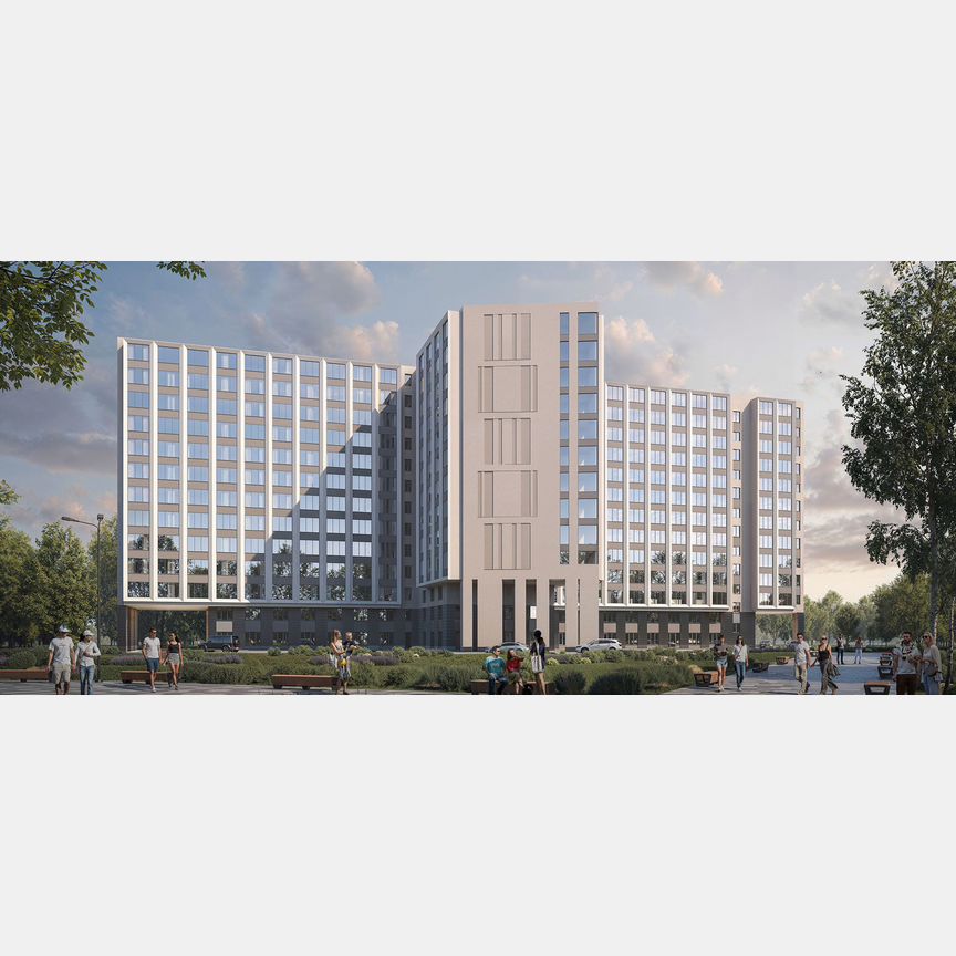 1-к. апартаменты, 22,6 м², 5/13 эт.