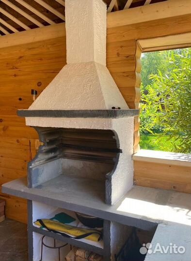 Мангал бетонный