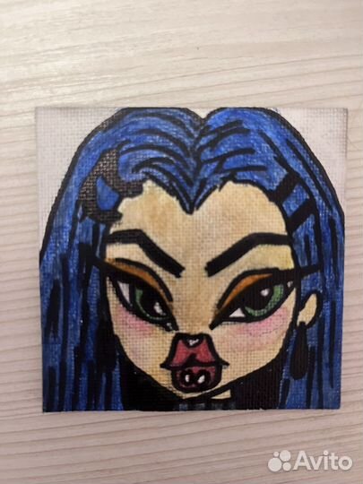 Магниты на холсте Bratz