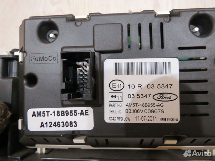 Дисплей информационный Ford Focus 3