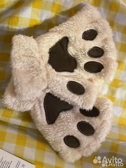 Митенки лапки