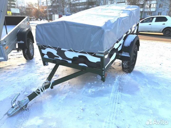 Прицеп легковой Б-2 сибирь 205х130 крепкий