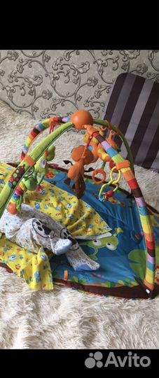 Развивающий коврик tiny love Лесное озеро