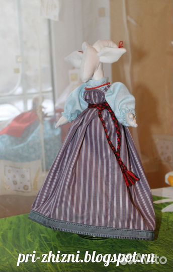 В Галерее «Оренбургский пуховый платок» дети изготовят народную куклу «Коза-Дереза»