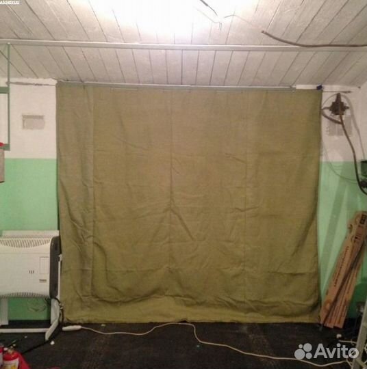 Тёплые Шторы для Гаража Брезент