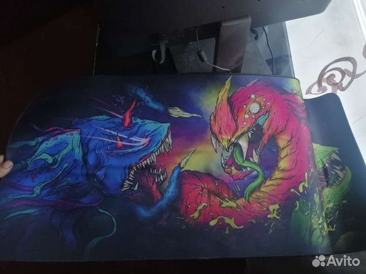 Игровая мыш и клавиатура механическая