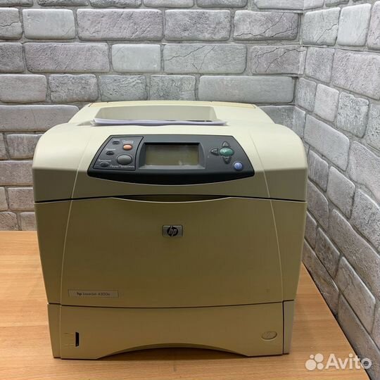 Лазерный принтер HP LaserJet 4300n. Гарантия