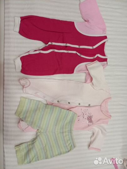 Детская одежда для новорожденных на 0-3мес