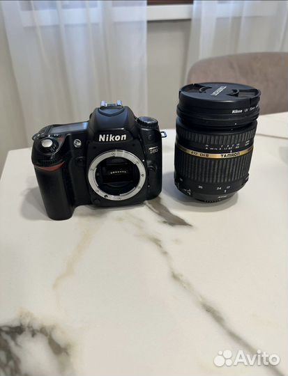 Зеркальный фотоаппарат nikon d80