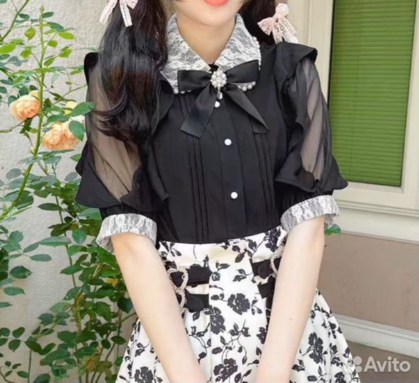 Блузка jirai kei rojita