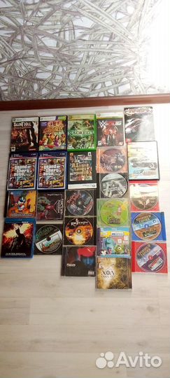 Компьютерные игры на дисках 15 штук