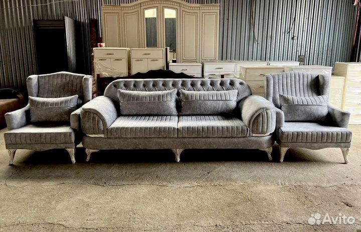 Диван и кресла манго