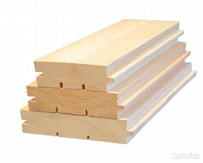 Шпунтованная доска из ангарской сосны сорта прима