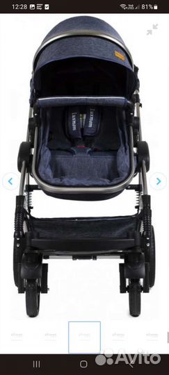 Коляска 2 в 1 luxmom555 трансформер