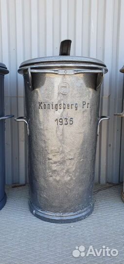 Бак для мусора немецкий металлический