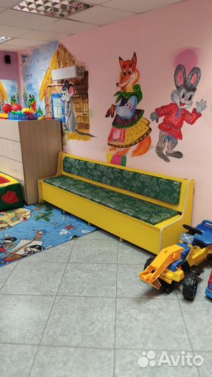 Частный детский сад. рыжий кот