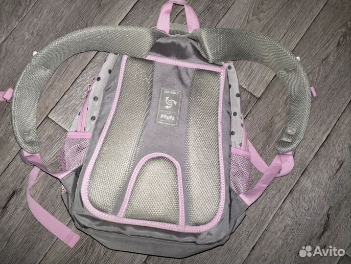 Рюкзак grizzly школьный для девочки