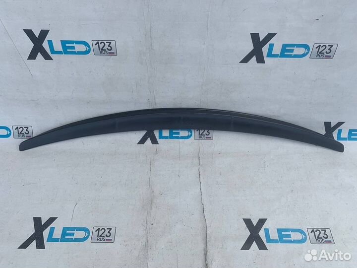 Спойлер Mercedes W222 S222 AMG чёрный глянец