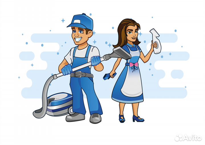 Клинер на разовые работы, оплата сразу