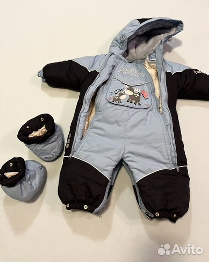 Зимний комбинезон для мальчика