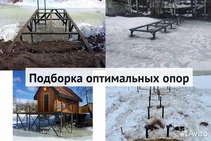 Сваи винтовые для фундамента