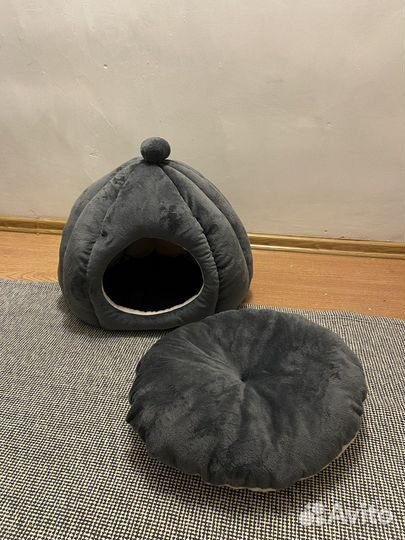 Мягкий домик лежанка для собак и кошек