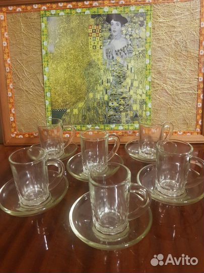 Стаканы bonaqua и Кофейные Пары