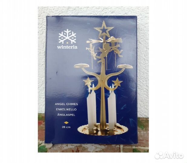 Ангел карусель Вифлеемская звезда 28 см