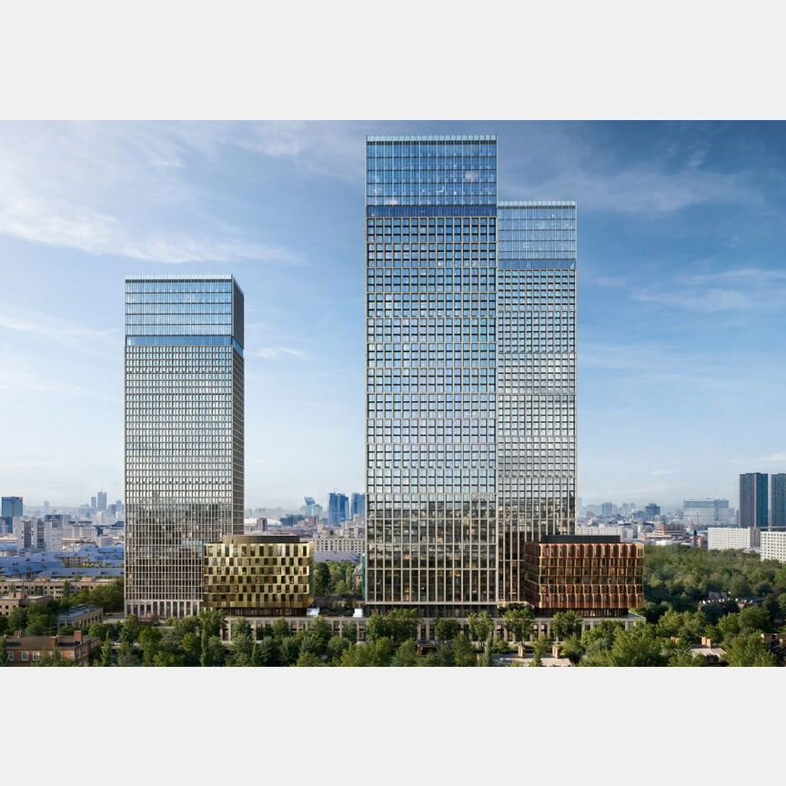 2-к. квартира, 64,9 м², 43/55 эт.