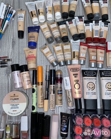 Косметика от pupa, Loreal, Maybelline, Bourjois